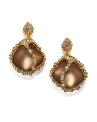 Alexis Bittar | Metallic Elements Petite Pave Skull Earrings | Lyst