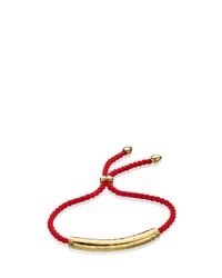 Monica Vinader | Metallic Essencia Friendship Bracelet | Lyst