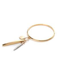 Chloé | Metallic Harlow Charm Bangle | Lyst