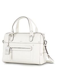 Ralph Lauren | White Lauren Satchel - Huet | Lyst