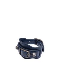 Balenciaga | Blue Classic Bracelet | Lyst