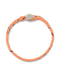Club Monaco | Orange Scosha Button Hook Bracelet for Men | Lyst