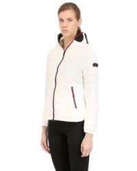 Ai Riders On The Storm | White Quilted Nylon Down Jacket | Lyst