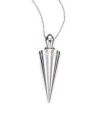 Eddie Borgo | Metallic Spike Urn Pendant Necklace | Lyst
