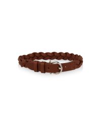 Ferragamo | Brown Woven Bracelet for Men | Lyst