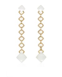Vhernier | Metallic Pandizucchero Mother Of Pearl Earrings | Lyst