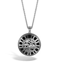 John Hardy | Metallic Dot Large Round Pendant | Lyst