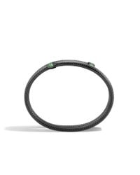John Hardy | Black Classic Chain Small Coil Bracelet | Lyst