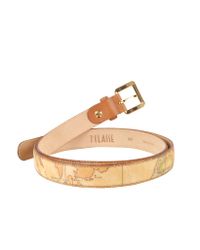 Alviero Martini 1A Classe - Natural Geo Classic - Geo Print Belt - Lyst