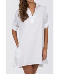 Jets by Jessika Allen | White Classique Shirt Dress | Lyst