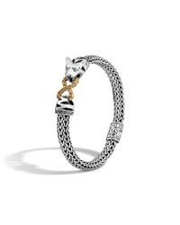 John Hardy | Blue Macan Station Bracelet | Lyst