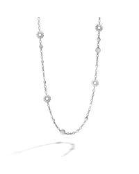 John Hardy | Metallic Flower Station Sautoir Necklace | Lyst