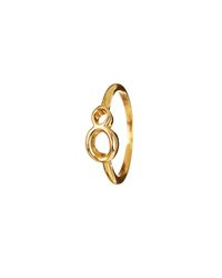 Lulu Frost - Metallic Code Number 14kt #8 Ring - Lyst