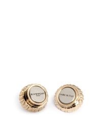 Givenchy | Metallic Swarovski Crystal Pavé Magnetic Earrings | Lyst