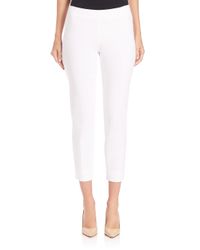 Lafayette 148 New York | White Stanton Bi-stretch Pants | Lyst