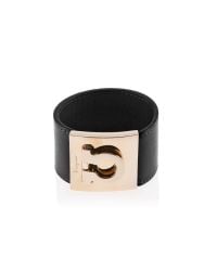 Ferragamo - Black Bracelet - Lyst