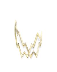 Venyx | Metallic Yellow Gold Miss Zeus Arm Cuff | Lyst