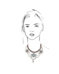 DANNIJO - Multicolor Galilee Necklace - Lyst