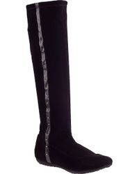 Chelsea Crew - Black Alexis Faux-Leather Knee-High Boots - Lyst