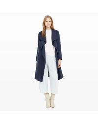 Club Monaco | Blue Gideon Soft Trench | Lyst