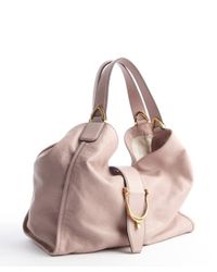 Gucci Dusty Rose Leather Shoulder Bag in Pink (rose) | Lyst