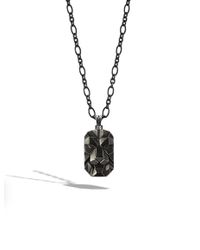 John Hardy | Black Classic Chain Lion Head Pendant for Men | Lyst