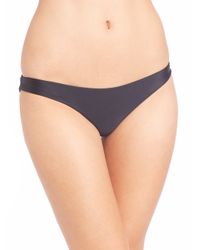 Mikoh Swimwear | Blue Zuma Scoop Bikini Bottom | Lyst