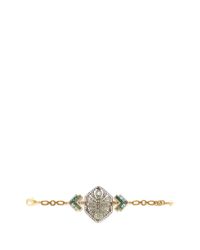 Lulu Frost | Green 'ortigia' Crystal Stone Mosaic Chain Bracelet | Lyst