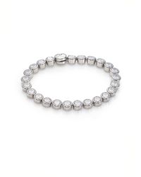 Michael Kors | Metallic Park Avenue Glam Jeweled Tennis Bracelet/silvertone | Lyst