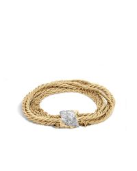 John Hardy | Metallic Classic Chain Medium Multi - Strand Bracelet | Lyst
