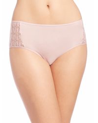 Hanro | Pink Clotilde Full Brief | Lyst