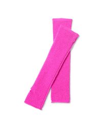 Polo Ralph Lauren | Pink Cashmere Fingerless Gloves | Lyst