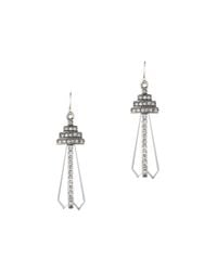 Lulu Frost - Metallic Crystaline Earring - Lyst