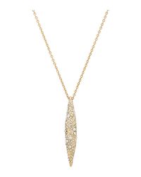 Alexis Bittar Metallic Crystal Encrusted Spear Necklace