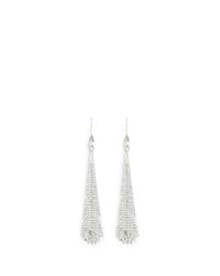 Eddie Borgo | Metallic Crystal Pavé Plume Drop Earrings | Lyst