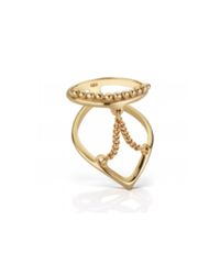 Maniamania | Metallic Ingenue Vermeil & Sterling Ring | Lyst
