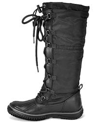 Pajar | Black Grip Tall Faux Fur Waterproof Boot | Lyst