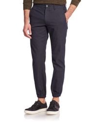 VINCE | Blue City Cotton-blend Joggers for Men | Lyst