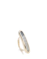 Monica Vinader | Metallic Baja Long Ring | Lyst