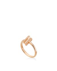 Dana Rebecca | Pink Sylvie Rose Diamond Open Ring | Lyst