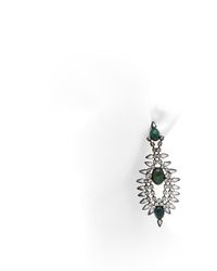 DANNIJO | Green Alessia Earrings | Lyst