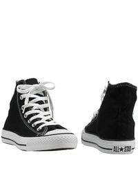 Converse | Black Canvas Hi Top Sneaker | Lyst
