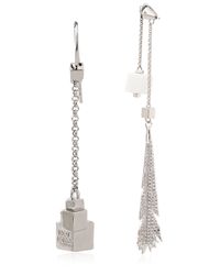 Eddie Borgo | Metallic Plume Earrings | Lyst