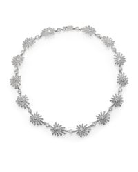 Adriana Orsini | Metallic Starburst Crystal Necklace | Lyst