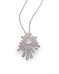 Adriana Orsini | Metallic Starburst Pendant Necklace | Lyst