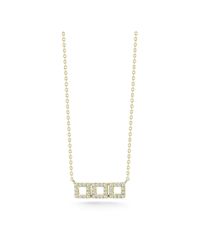 Dana Rebecca | Yellow Allison Joy Diamond Necklace | Lyst