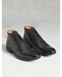 John Varvatos | Gray Dylan Chukka for Men | Lyst