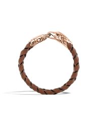 John Hardy | Brown Legends Eagle Head Bracelet for Men | Lyst