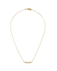Ila & I | Metallic 'araya' Diamond Necklace | Lyst