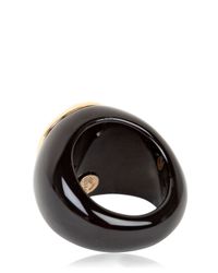 Amedeo | Black Pirate Cameo Ring for Men | Lyst